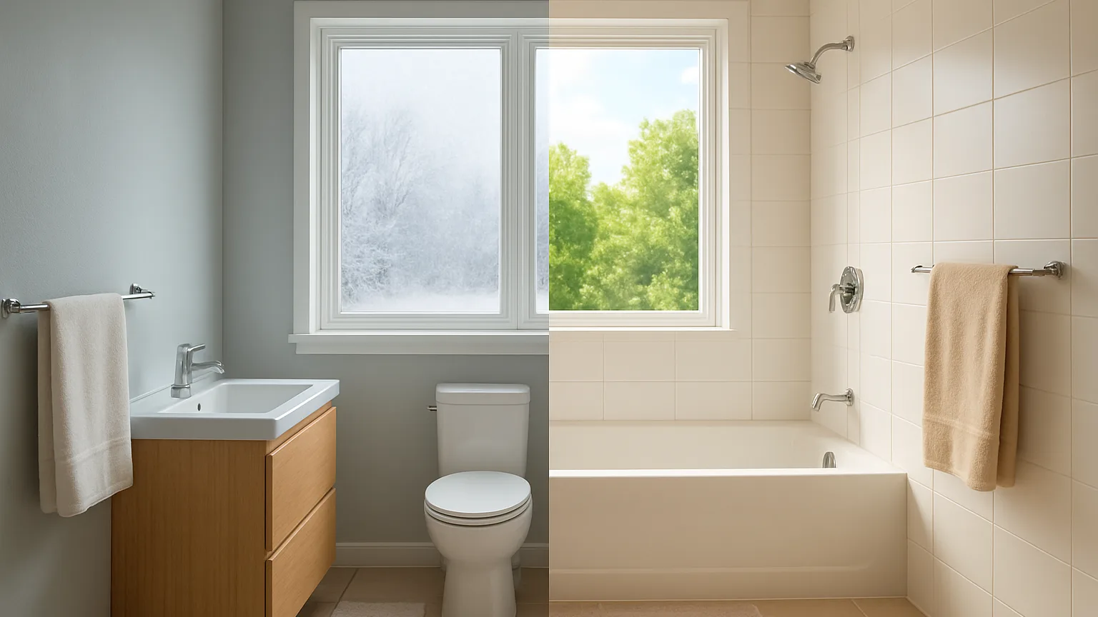 Your Bathroom Breathes Two Climates a Day